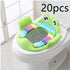 Baby Children Toilet Seat Toilet with frog design, colorful and safe for kids, ideal for toilet training.